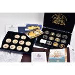 HISTORIC COINS OF GREAT BRITIAIN, a quantity of the Flight of Concorde silver proof coins, two 25