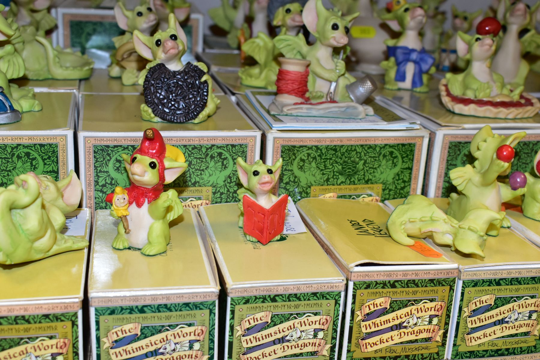 FIFTY SIX BOXED THE WHIMSICAL WORLD OF POCKET DRAGONS BY COLLECTABLE WORLD STUDIOS, including - Image 8 of 18