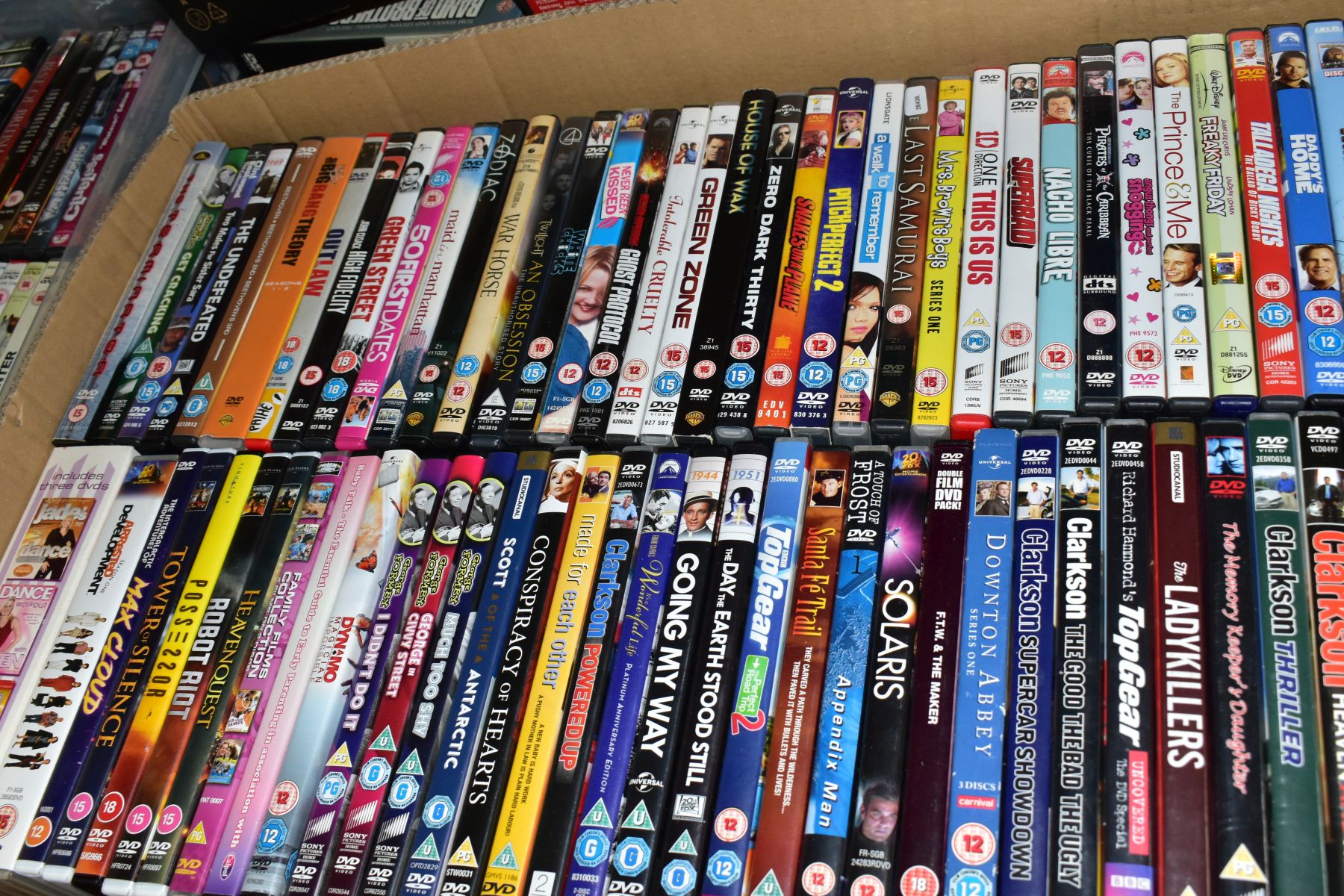 NINE BOXES OF DVD'S, ETC, to include films - Hellboy, Safe House, Hitch, Kings Speech, Black Hawk - Image 11 of 11