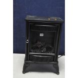 A BLYSS LDBL05A LOG BURNER EFFECT ELECTRIC HEATER and a Logik 16ins LCD TV (no remote, marks to