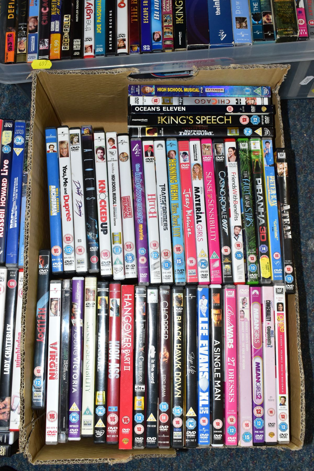 NINE BOXES OF DVD'S, ETC, to include films - Hellboy, Safe House, Hitch, Kings Speech, Black Hawk - Image 4 of 11