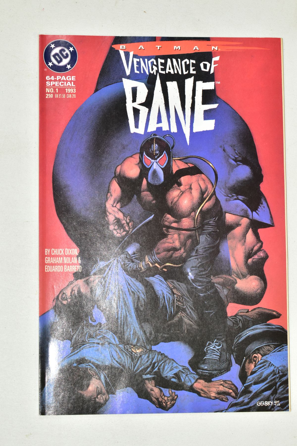 DC COMICS, Batman Vengeance of Bane, issue number 1 1993, the first appearance of Bane