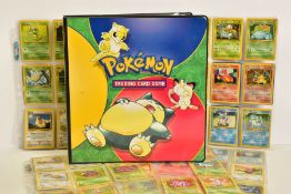 A QUANTITY OF POKEMON TCG CARDS, cards are assorted from Base Set, Base Set 2, Jungle, Fossil,