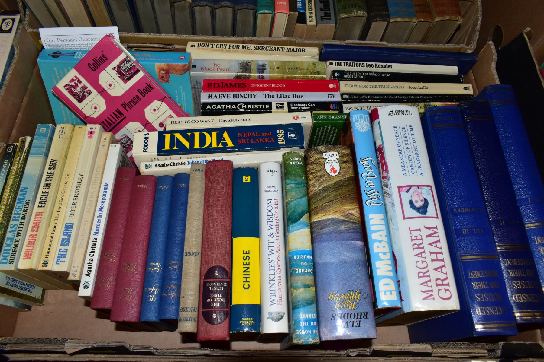 BOOKS, seven boxes of books containing over two hundred titles including twenty four Cookery Year - Image 5 of 10