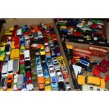 A QUANTITY OF UNBOXED AND ASSORTED DIECAST VEHICLES, mainly modern items but does include Timpo Toys