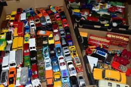 A QUANTITY OF UNBOXED AND ASSORTED DIECAST VEHICLES, mainly modern items but does include Timpo Toys