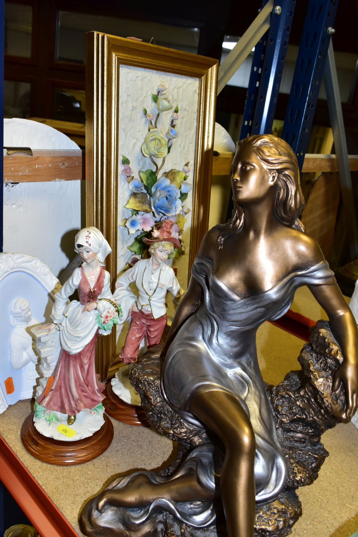 DECORATIVE SCULPTURES, ETC, to include an Alice Heath for Austin Sculpture of a female figure, - Image 8 of 12