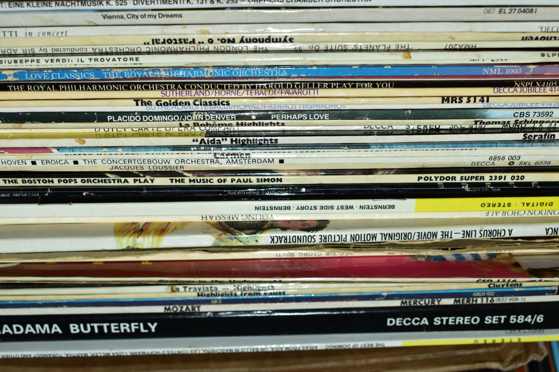 A BOX OF RECORDS, to include classical, shows etc - Image 4 of 4