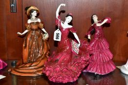 TWO LIMITED EDITION COALPORT FIGURES FROM A PASSION FOR DANCE, Flamenco No 4074/9500 (some
