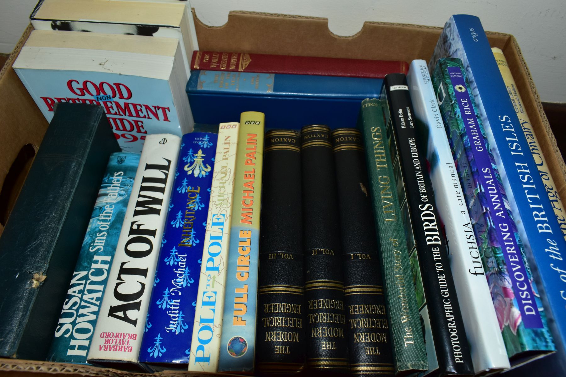 BOOKS, seven boxes of books containing over two hundred titles including twenty four Cookery Year - Image 8 of 10