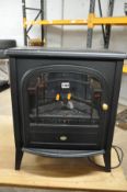 A DIMPLEX CLB20R LOG BURNER STYLE HEATER with remote, width 51cm x height 60cm (PAT pass and