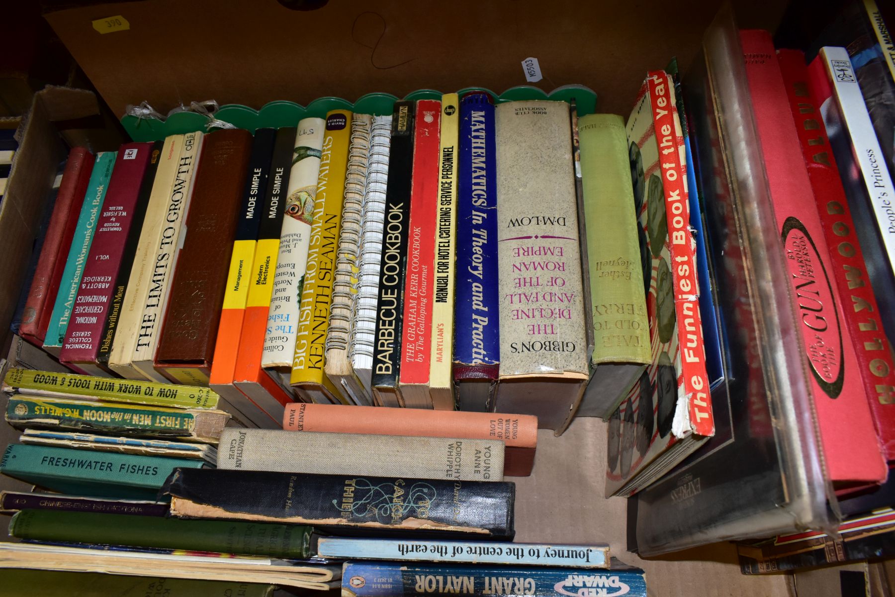BOOKS, seven boxes of books containing over two hundred titles including twenty four Cookery Year - Image 7 of 10