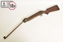 A .22'' BREAK ACTION SPRING AIR RIFLE, serial number 05 88 g in working order marked 'Made in