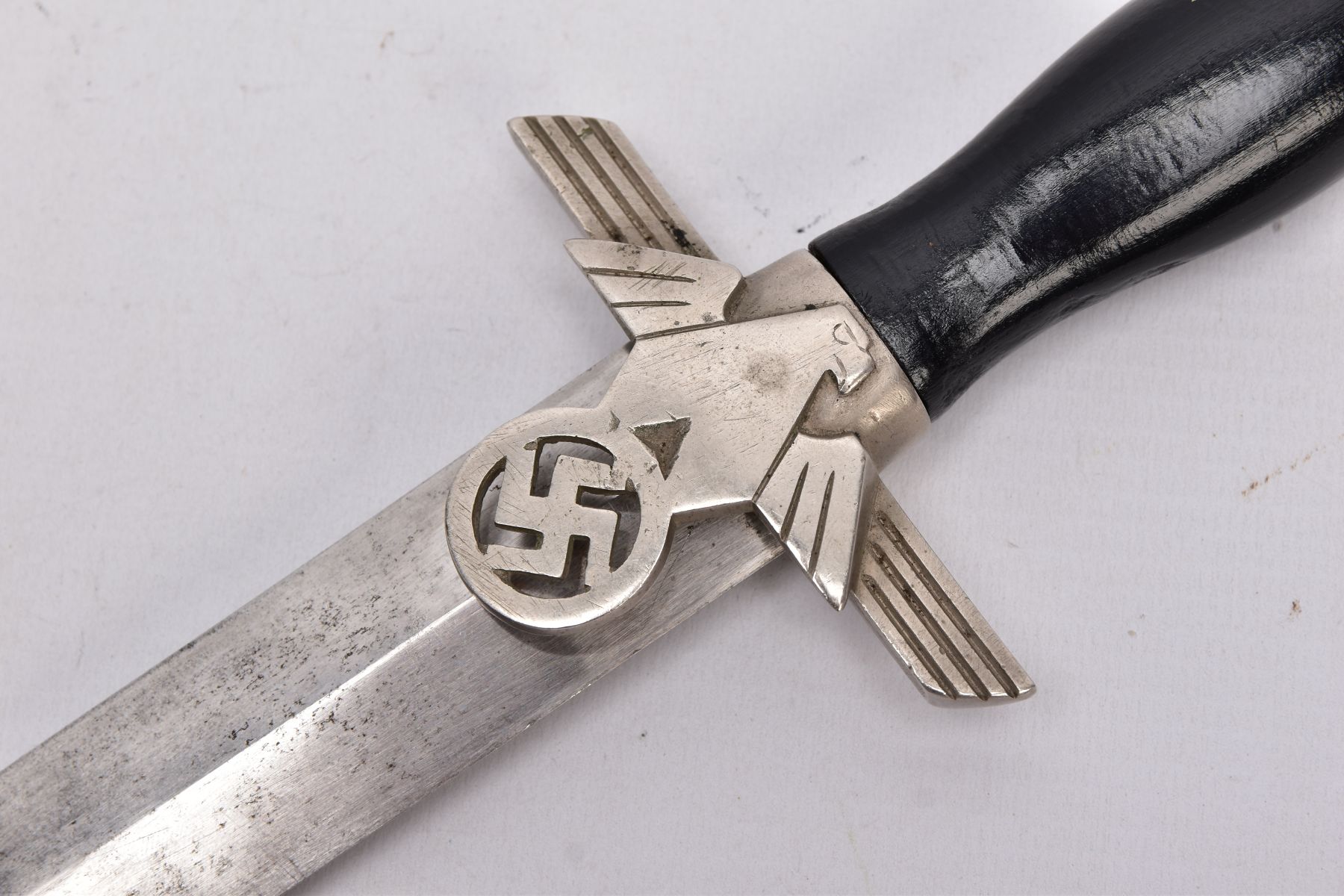 A POST WWII COPY OF A GERMAN 3RD REICH DAGGER, blade is marked W - C (WKC) Waffen-fabrik, Soligen ( - Image 2 of 7