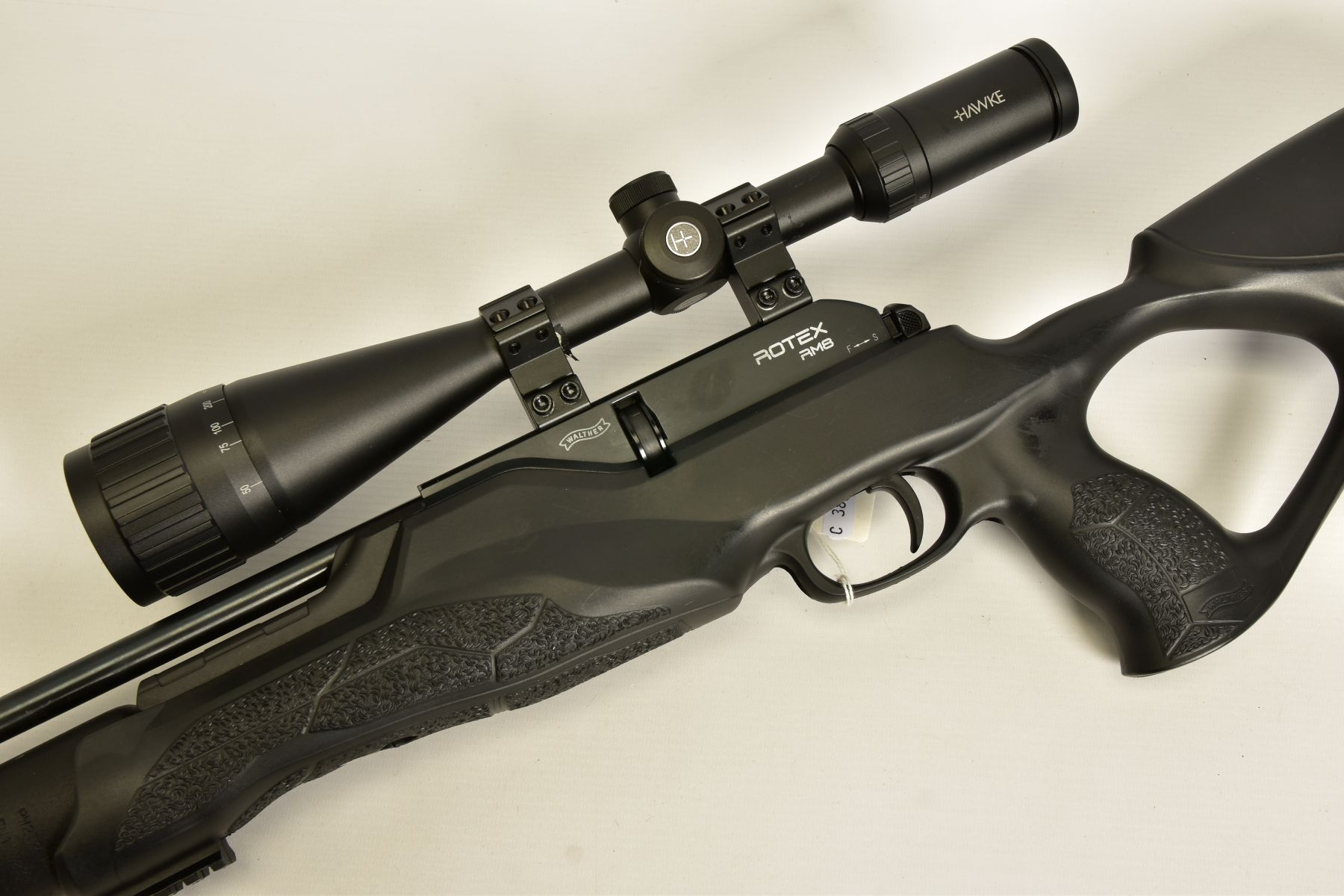 A .177'' WALTHER ROTEX RM8 VARMINT ULTRA COMPACT PCP AIR RIFLE, serial number R0017151, fitted - Image 2 of 14