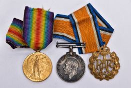 A BRITISH WAR AND VICTORY MEDAL PAIR, named to 21085 Pte J.Bradshaw, Manchester Regiment, together
