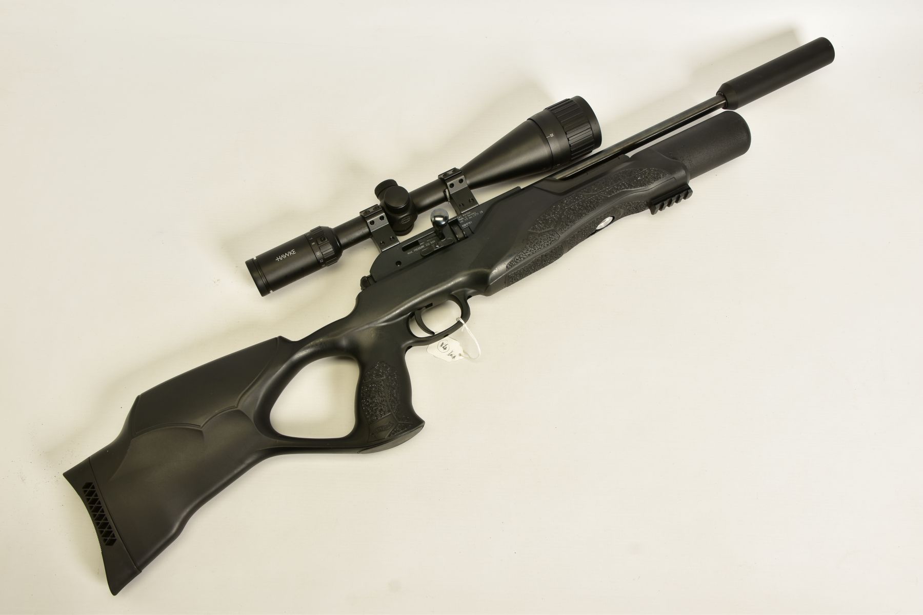 A .177'' WALTHER ROTEX RM8 VARMINT ULTRA COMPACT PCP AIR RIFLE, serial number R0017151, fitted - Image 6 of 14