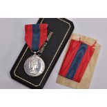 A BOXED ROYAL MINT IMPERIAL SERVICE MEDAL named to Hubert Martin, ERII Dei-Gratia 1955 version