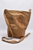 A WWII ERA SAND COLOURED MILITARY KIT/DUFFEL BAG, stamped to outside Aple & Co Ltd 1940 Crows
