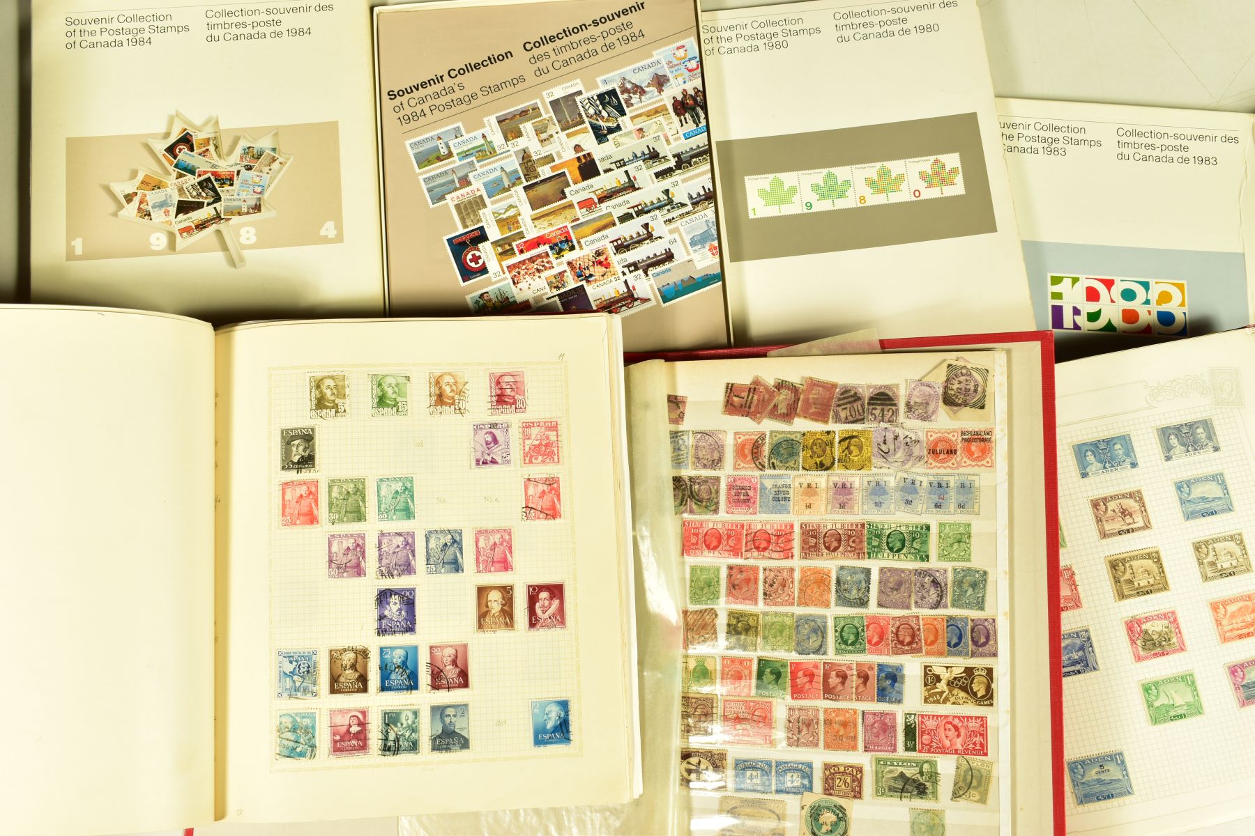 A LARGE BOX OF STAMPS WITH FIRST DAY COVERS, 1977 Commonwealth Silver Jubilee types, useful GB and - Image 4 of 10