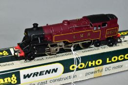 A BOXED TRI-ANG WRENN 00 GAUGE CLASS 4MT STANDARD TANK LOCOMOTIVE, No.2679, L.M.S. lined maroon