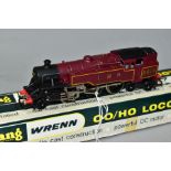 A BOXED TRI-ANG WRENN 00 GAUGE CLASS 4MT STANDARD TANK LOCOMOTIVE, No.2679, L.M.S. lined maroon