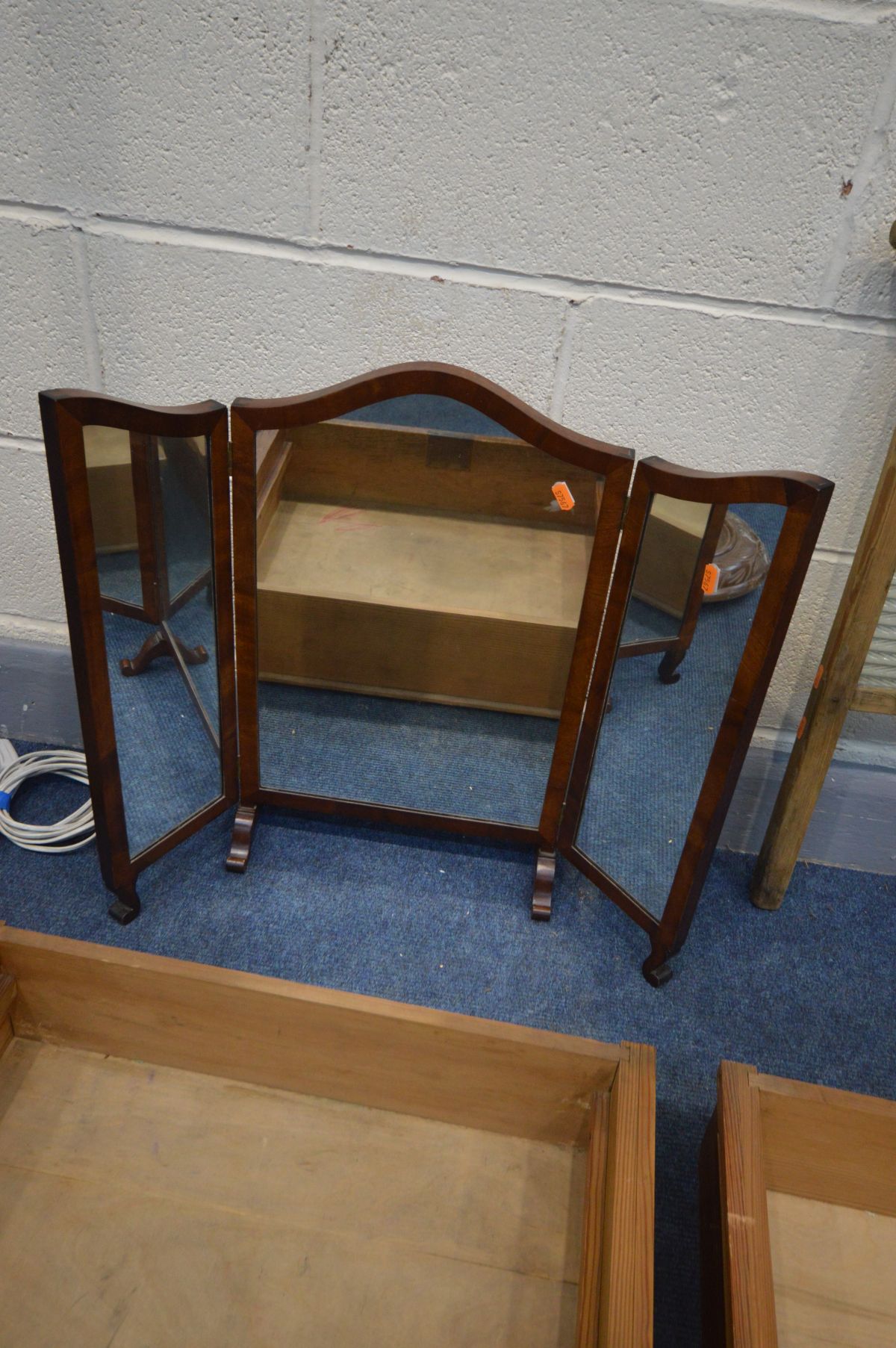 A QUANTITY OF OCCASIONAL FURNITURE to include a Mahogany torchere stand, height 115cm, a mahogany - Image 4 of 6