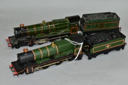 AN UNBOXED HORNBY DUBLO CASTLE CLASS LOCOMOTIVE 'Ludlow Castle' No. 5002 (3221), with a kit built