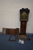 THOMAS BIRCHALL OF NANTWICH, a George III oak and crossbanded eight day longcase clock, the brass 10