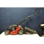 A MOUNTFIELD SP414 SELF PROPELLED PETROL LAWN MOWER (engine pulls freely but hasn't been started)