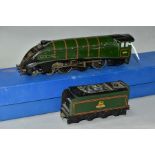 A HORNBY DUBLO A4 CLASS LOCOMOTIVE, 'Silver King' No. 60016, B.R. Lined green livery (EDL11),