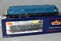 A BOXED BACHMANN 00 GAUGE CLASS 40 LOCOMOTIVE, 'Empress of Britain' No. D210, B.R. Green livery (