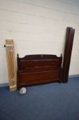 A STAG MINSTREL 5FT BEDSTEAD with slats (complete with bolts)