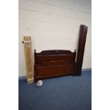 A STAG MINSTREL 5FT BEDSTEAD with slats (complete with bolts)