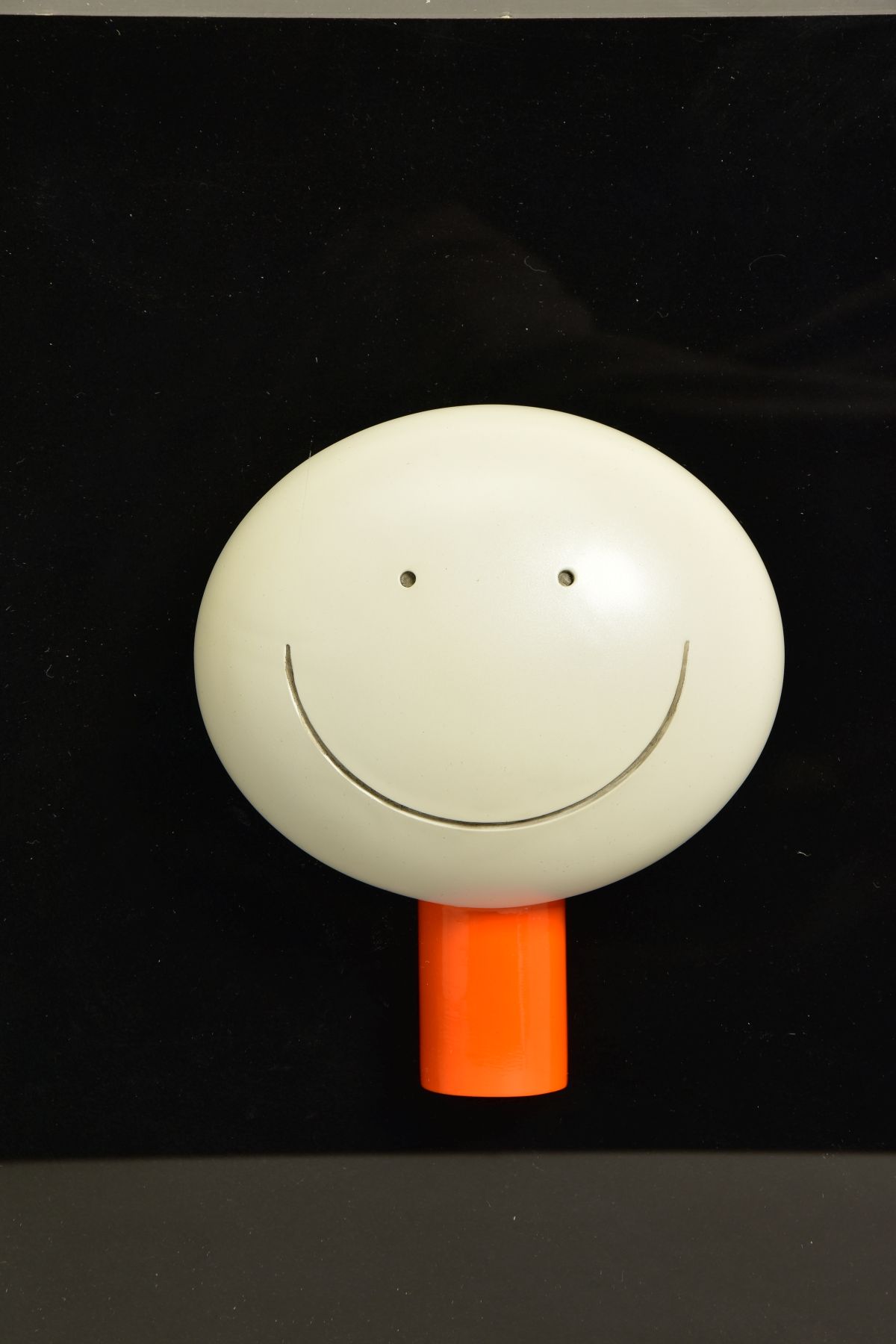 DOUG HYDE (BRITISH 1972) 'THE SMILE' a sculpture of a smiling face mounted inside a perspex box, - Image 2 of 5