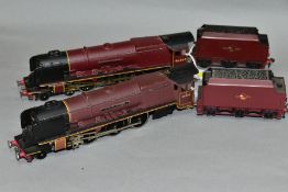 TWO UNBOXED HORNBY DUBLO DUCHESS CLASS LOCOMOTIVES, 'City of London' No 46245 (2226) and 'City of