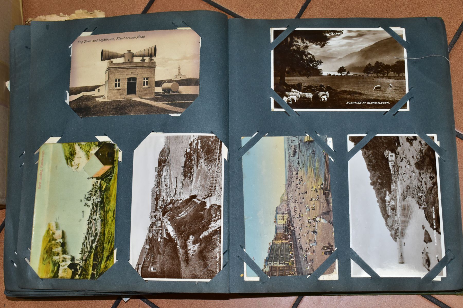 EPHEMERA, a collection of approximately 400 early-mid 20th Century postcards in albums and loose a - Image 11 of 12