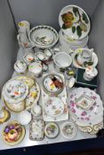 A GROUP OF VARIOUS CERAMIC GIFT WARES AND DINNER WARES, to include Aynsley Orchard Gold covered