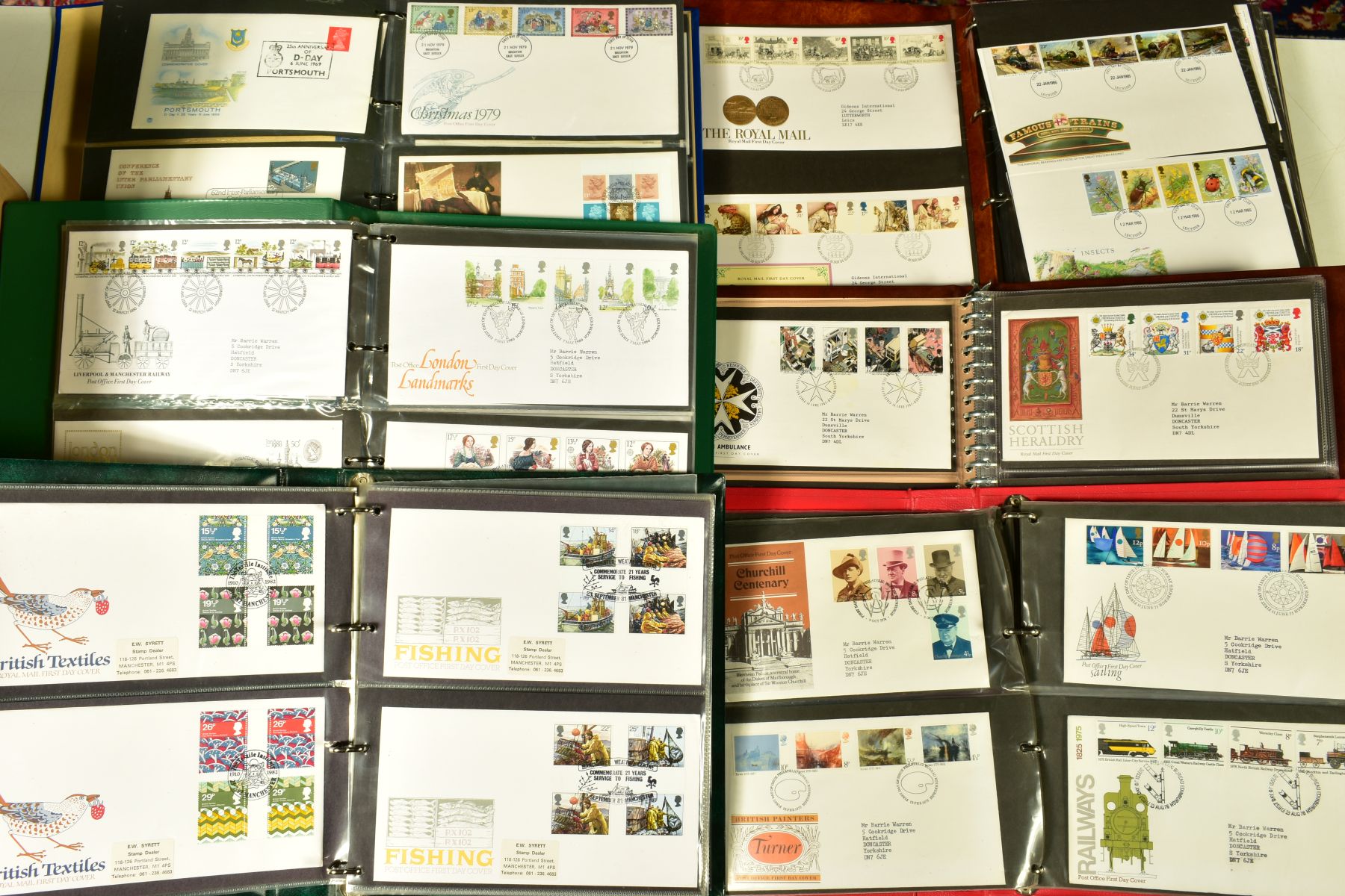 A COLLECTION OF COVERS AND PRESENTATION PACKS in 15 albums and a few loose. The covers mainly GB - Image 7 of 9