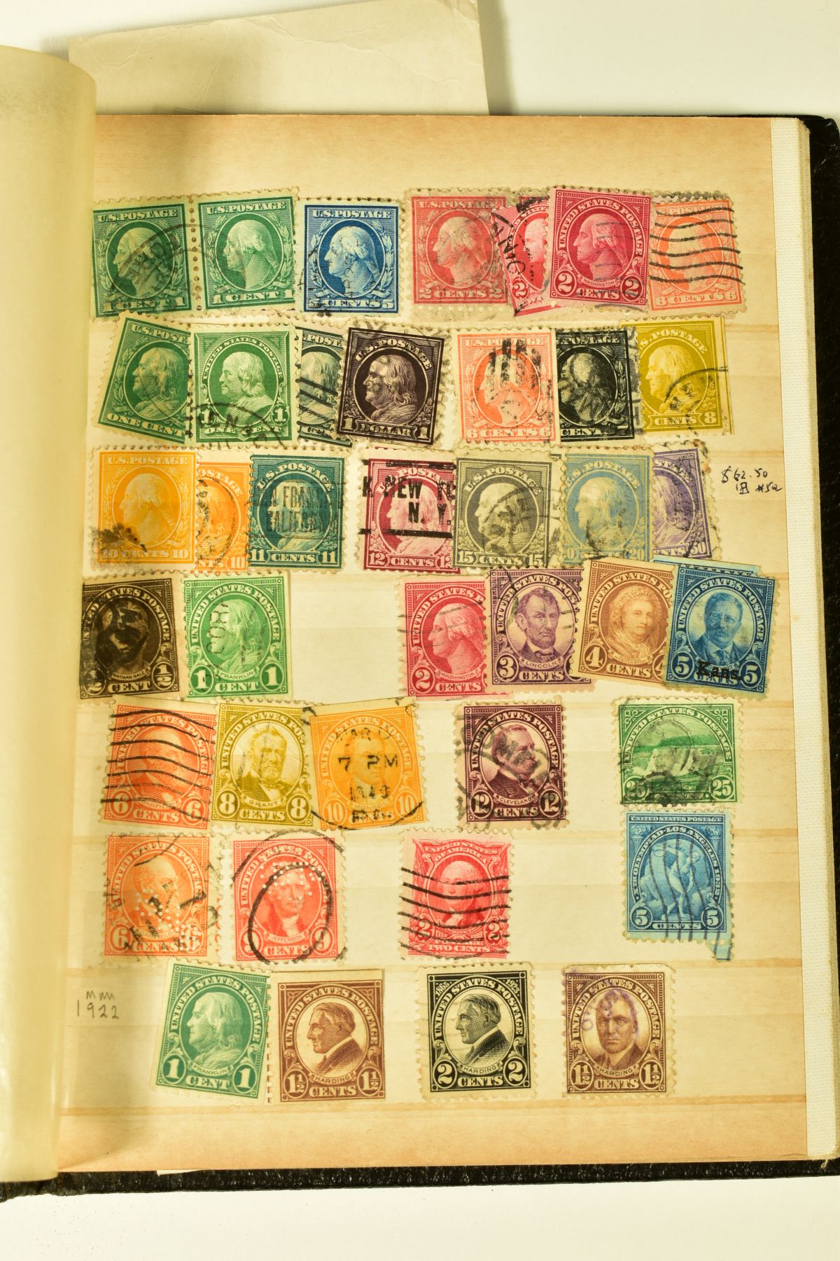 A LARGE BOX OF STAMPS AND ACCESSORIES including some early USA types in mixed condition empty albums - Image 9 of 14