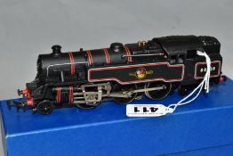 A BOXED HORNBY DUBLO CLASS 4MT STANDARD TANK LOCOMOTIVE, No 80059, B R lined black livery (bodyshell