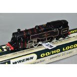 A BOXED TRI-ANG WRENN 00 GAUGE CLASS 4MT STANDARD TANK LOCOMOTIVE, No.80033, B.R. lined black livery