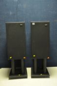 A PAIR OF SPENDOR AUDIO SYSTEMS SP2/3 SPEAKERS with Black Ash cabinets, Serial No 3904 and 3898 (All