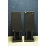 A PAIR OF SPENDOR AUDIO SYSTEMS SP2/3 SPEAKERS with Black Ash cabinets, Serial No 3904 and 3898 (All