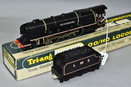 A BOXED TRI-ANG WRENN 00 GAUGE DUCHESS CLASS LOCOMOTIVE, 'City of Stoke on Trent', No.6254, L.M.S.