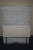 A 4FT6 ORTHO SUPREME MATTRESS with headboard (2)