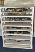 A QUANTITY OF CONSTRUCTED PLASTIC GERMAN MILITARY MODEL KITS, all have been constructed and