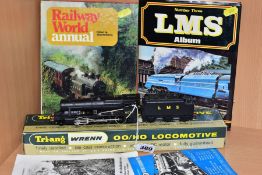 A BOXED TRI-ANG WRENN 00 GAUGE CLASS 8F LOCOMOTIVE, No 8042, L.M.S black livery (W2225), complete