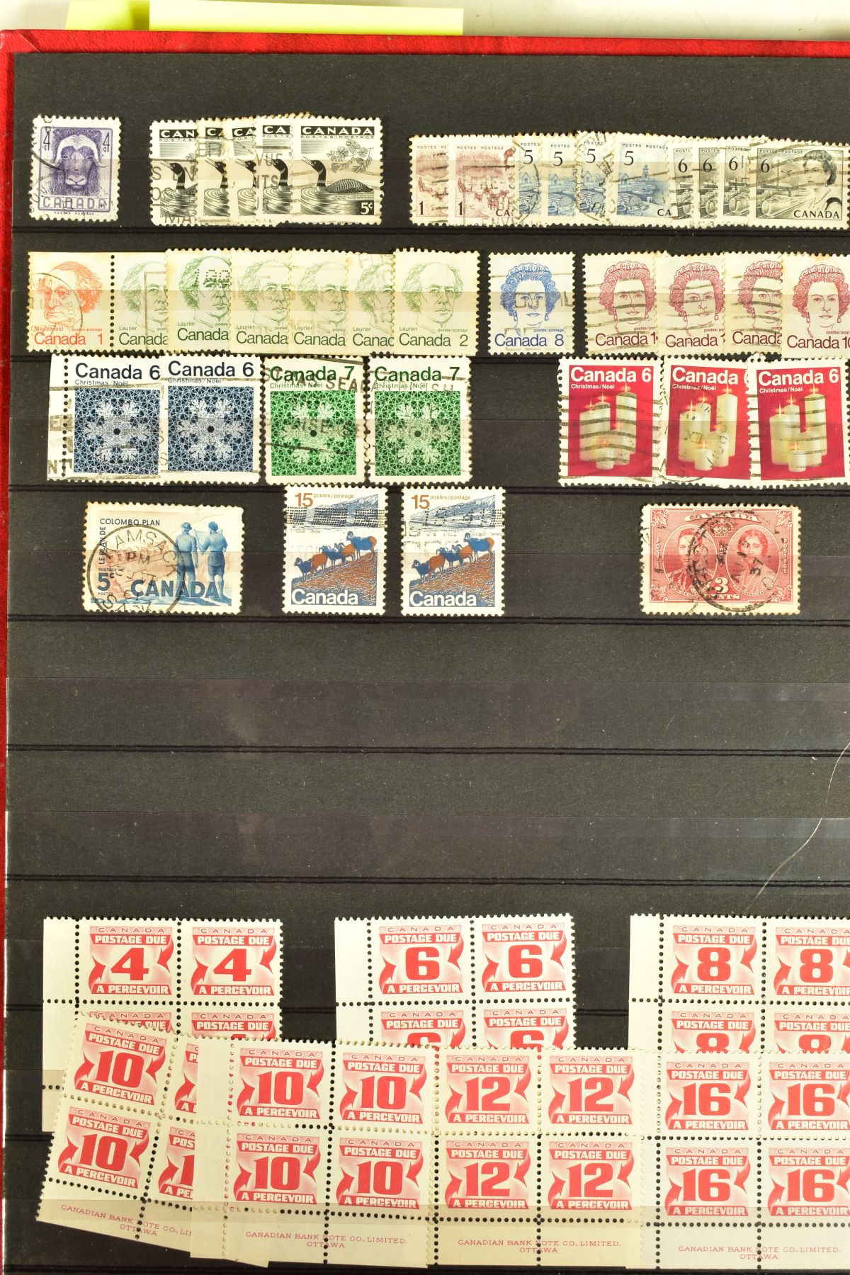 A LARGE BOX OF STAMPS WITH FIRST DAY COVERS, 1977 Commonwealth Silver Jubilee types, useful GB and - Image 6 of 10