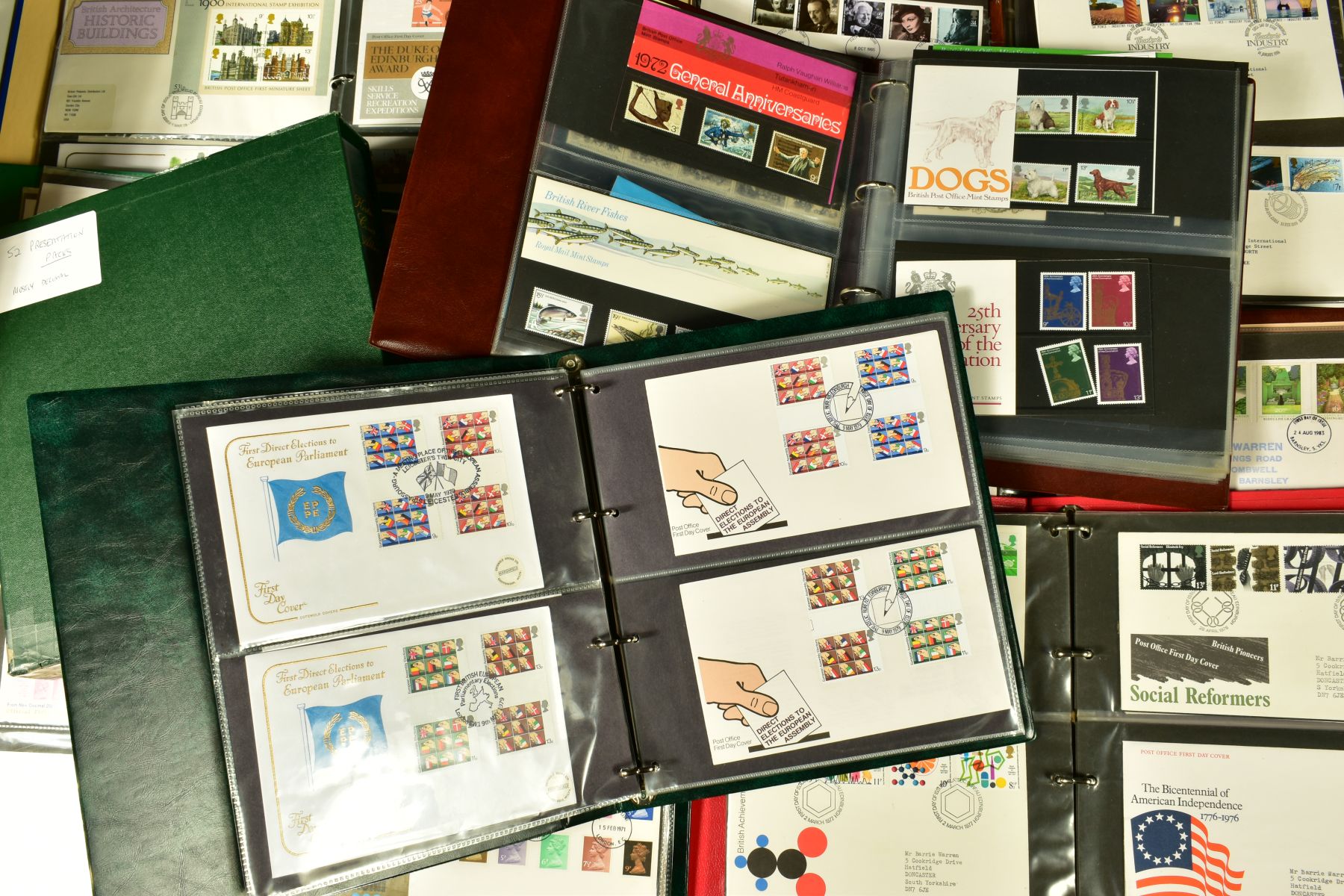 A COLLECTION OF COVERS AND PRESENTATION PACKS in 15 albums and a few loose. The covers mainly GB - Image 8 of 9